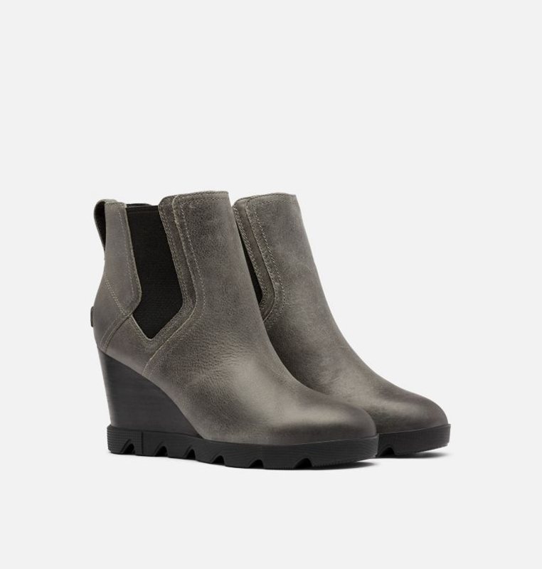 Sorel Dam Wedges Mörk Grå - Joan Uptown™ Chelsea Bootie - DYH-941052